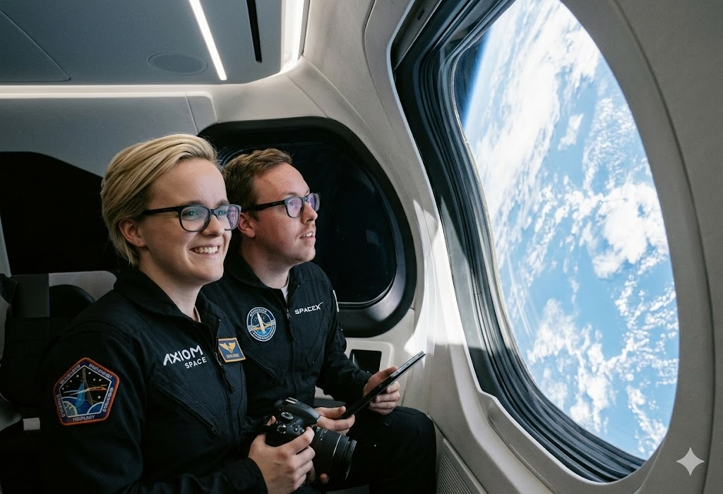 A window seat in orbit